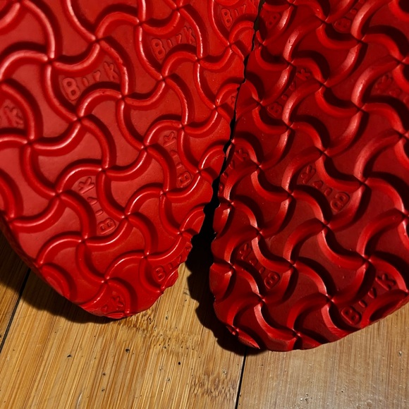 Birkenstock Arizona Essentials EVA Red Size 38 / 7-7.5 - Picture 12 of 16